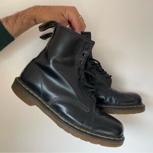 Dr. Martens 1460 Smooth Leather Lace Up Boots